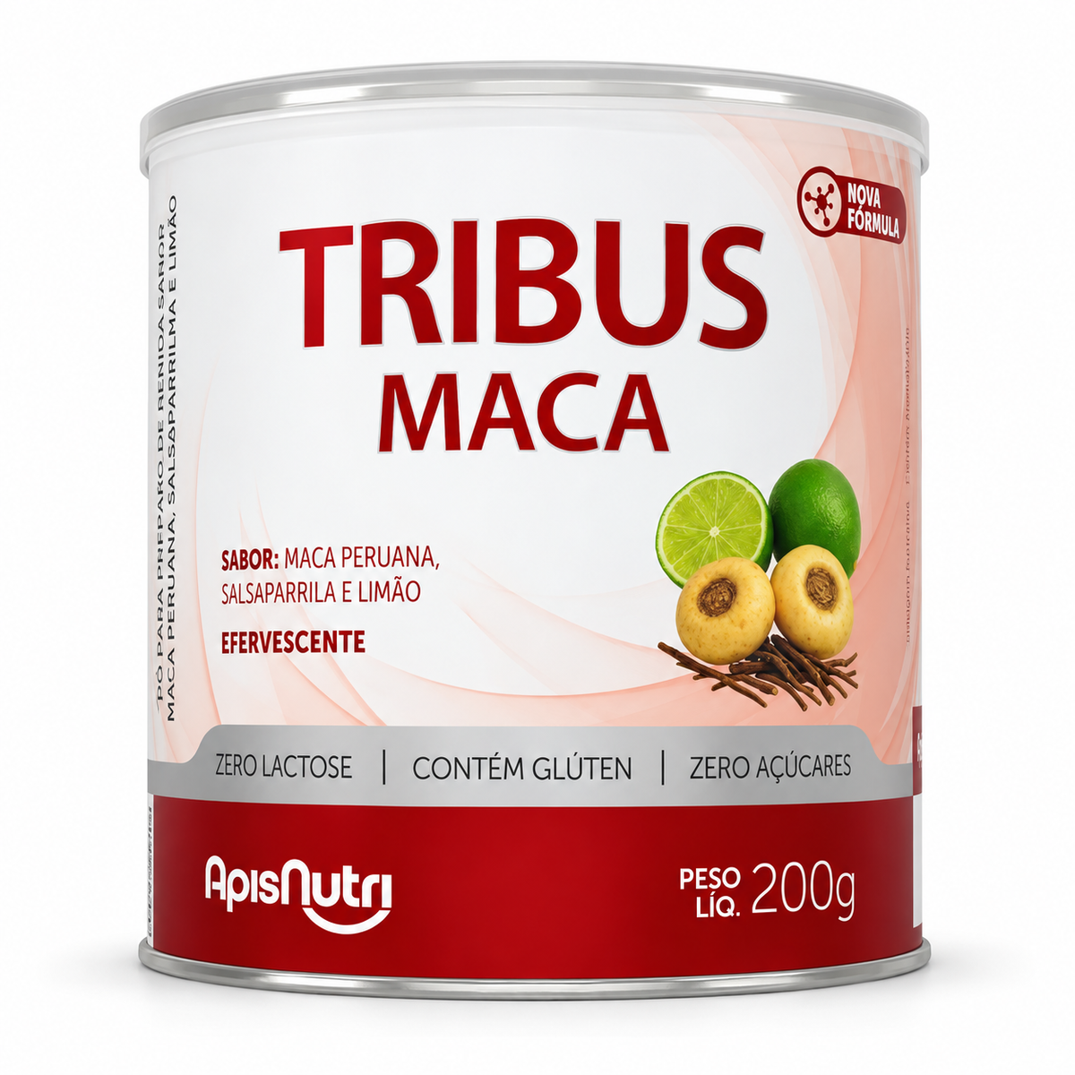 TribusMaca Limão e Salsaparrilha 200g - ApisNutri