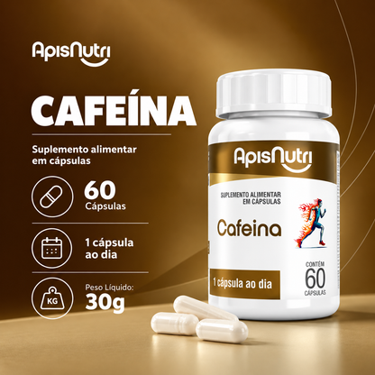 Cafeína Super 310mg 60 Cáps - ApisNutri
