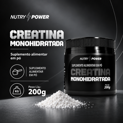 Creatina Monohidratada 200g Nutry Power