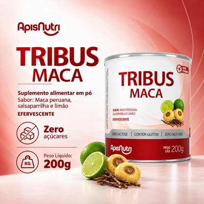 TribusMaca Limão e Salsaparrilha 200g - ApisNutri